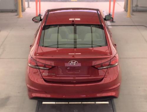 Red 2017 Hyundai ELANTRA SE