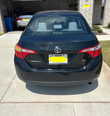 Black 2016 Toyota Corolla LE