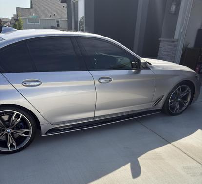 Silver 2018 BMW M550 i xDrive