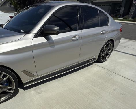 Silver 2018 BMW M550 i xDrive