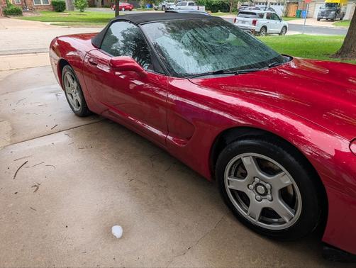 Red 2002 Chevrolet Corvette Base