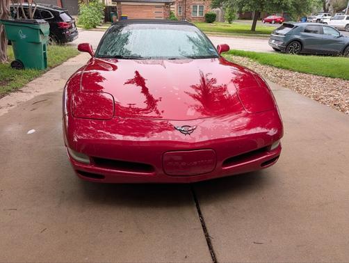 Red 2002 Chevrolet Corvette Base