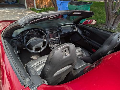 Red 2002 Chevrolet Corvette Base