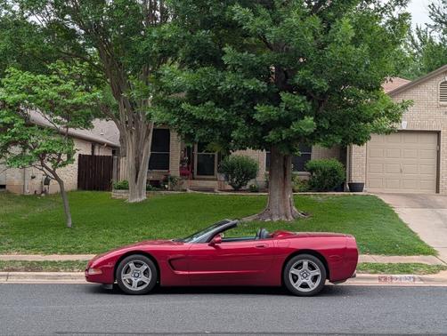 Red 2002 Chevrolet Corvette Base