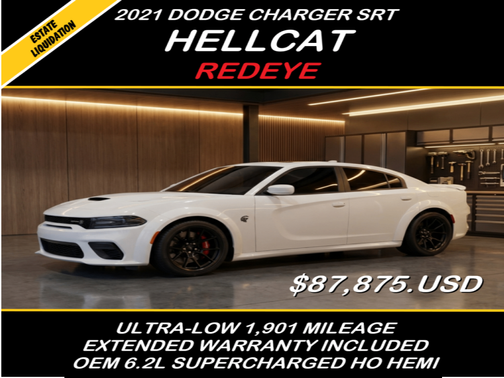 2021 Dodge Charger SRT Hellcat Redeye Widebody