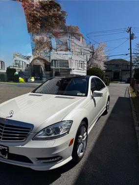 White 2013 Mercedes-Benz S-Class S 550 4MATIC