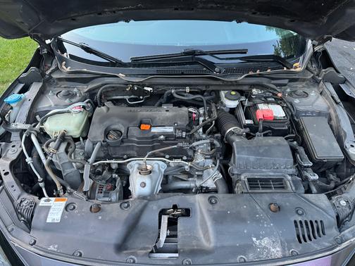 Gray 2019 Honda Civic LX