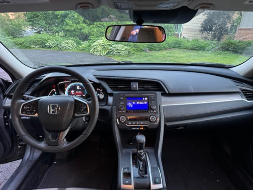Gray 2019 Honda Civic LX