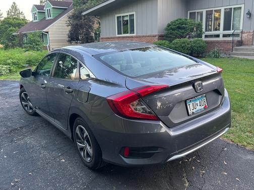 Gray 2019 Honda Civic LX