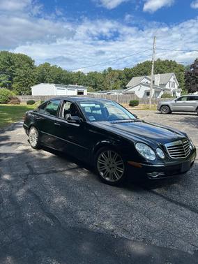 Black 2008 Mercedes-Benz E-Class E 350 4MATIC