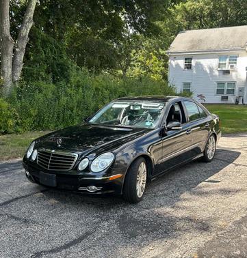 Black 2008 Mercedes-Benz E-Class E 350 4MATIC