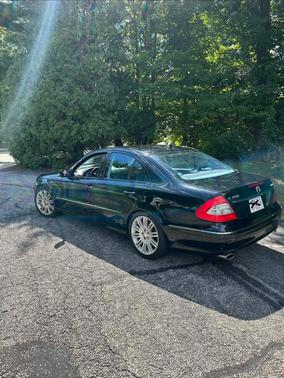 Black 2008 Mercedes-Benz E-Class E 350 4MATIC