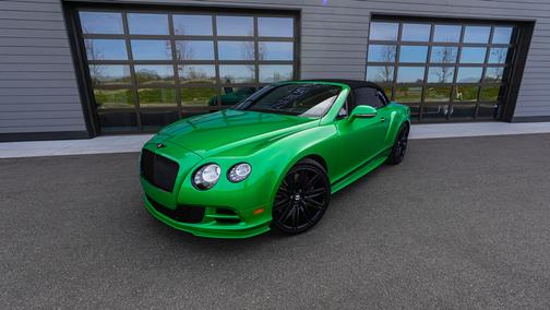 Green 2015 Bentley Continental GT Speed