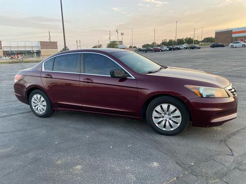 Red 2012 Honda Accord LX