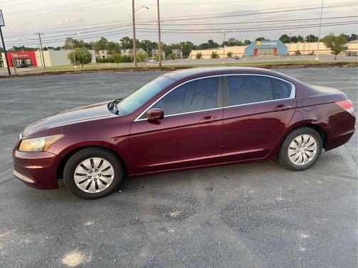 Red 2012 Honda Accord LX