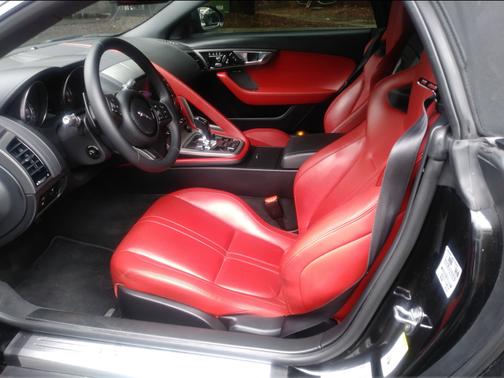 Black 2014 Jaguar F-TYPE Base