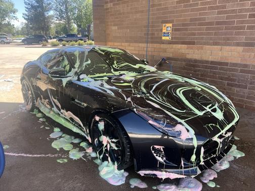 Gray 2016 Jaguar F-TYPE R