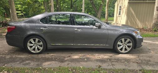 Silver 2012 Lexus LS 600h L Base