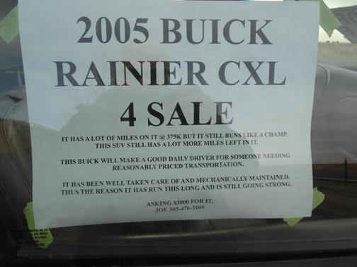 2005 Buick Rainier CXL