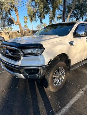 White 2019 Ford Ranger Lariat
