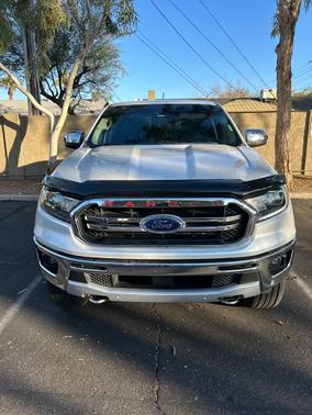 White 2019 Ford Ranger Lariat