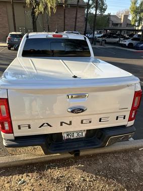 White 2019 Ford Ranger Lariat