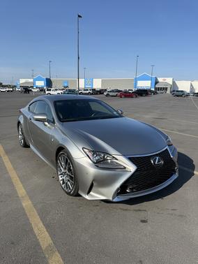Silver 2015 Lexus RC 350 Base