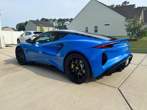 Blue 2024 Lotus Emira V6 First Edition