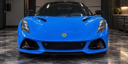 Blue 2024 Lotus Emira V6 First Edition