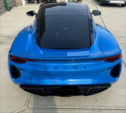 Blue 2024 Lotus Emira V6 First Edition