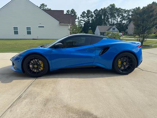 Blue 2024 Lotus Emira V6 First Edition