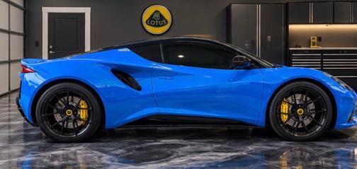 Blue 2024 Lotus Emira V6 First Edition