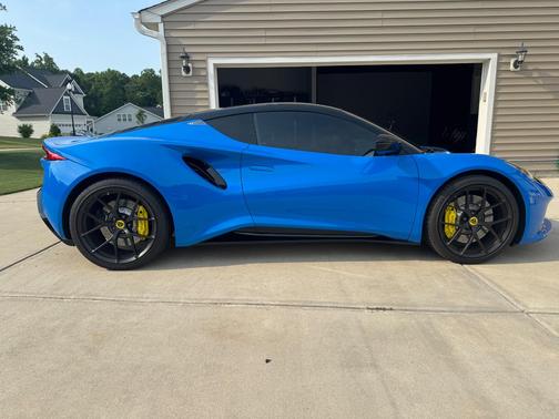 Blue 2024 Lotus Emira V6 First Edition