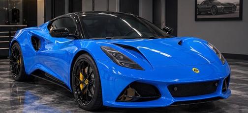 Blue 2024 Lotus Emira V6 First Edition
