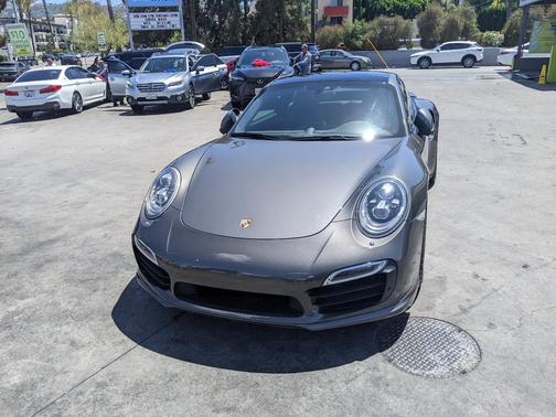 Gray 2014 Porsche 911 911 Turbo S
