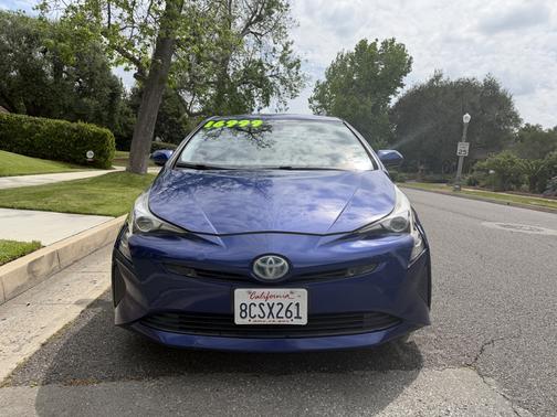 Blue 2018 Toyota Prius Four Touring