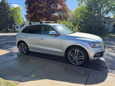 Silver 2014 Audi Q5 3.0T Premium Plus