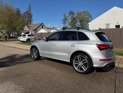 Silver 2014 Audi Q5 3.0T Premium Plus