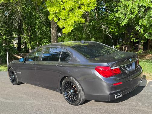 Gray 2015 BMW 750 Li xDrive