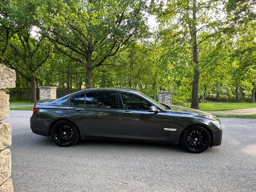 Gray 2015 BMW 750 Li xDrive
