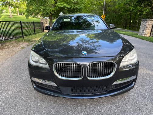 Gray 2015 BMW 750 Li xDrive