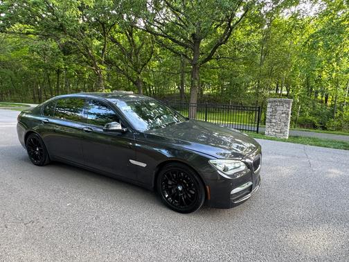 Gray 2015 BMW 750 Li xDrive