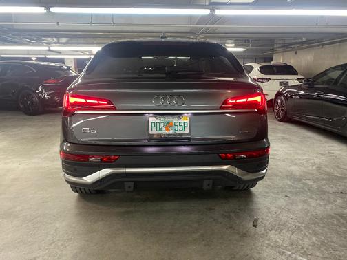 Gray 2021 Audi Q5 Sportback Premium Plus