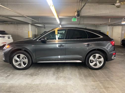 Gray 2021 Audi Q5 Sportback Premium Plus