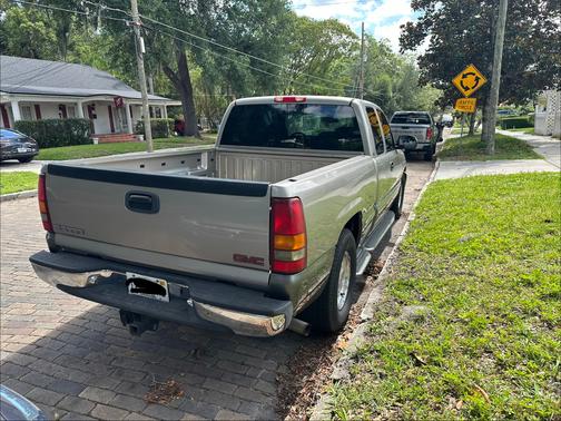 Beige 1999 GMC Sierra 1500 SLE