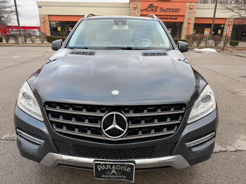 Gray 2014 Mercedes-Benz M-Class ML 350 BlueTEC 4MATIC