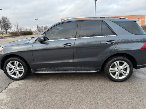 Gray 2014 Mercedes-Benz M-Class ML 350 BlueTEC 4MATIC