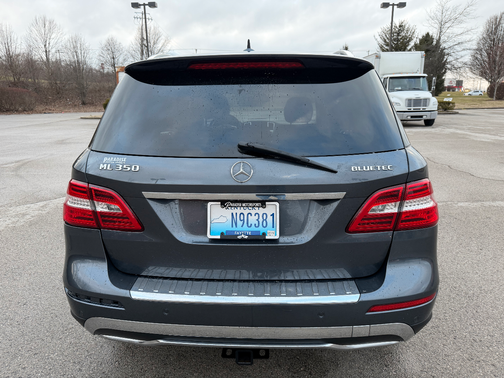 Gray 2014 Mercedes-Benz M-Class ML 350 BlueTEC 4MATIC