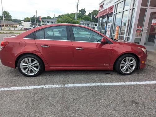 Red 2014 Chevrolet Cruze LTZ