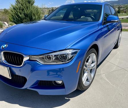 Blue 2016 BMW 340 i xDrive